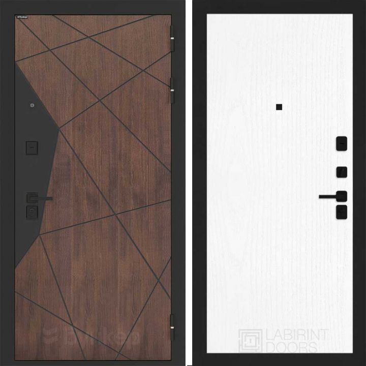 Входная дверь Бункер BN-14 - 07 Белое дерево