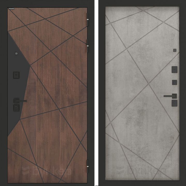 Входная дверь Бункер BN-14 - 24 Бетон светлый