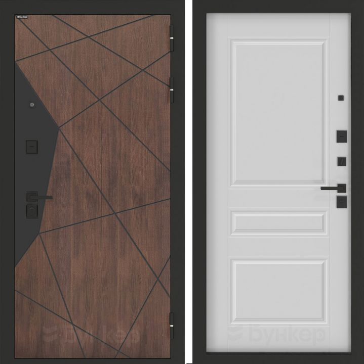 Входная дверь Бункер BN-14 - 03 Белый софт