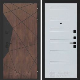 Входная дверь Бункер BN-14 - 14 Дуб кантри белый горизонт