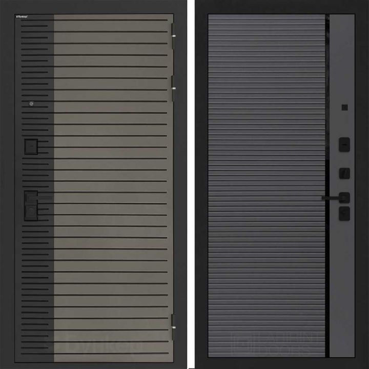 Входная дверь Бункер BN-15 - 22 Графит софт