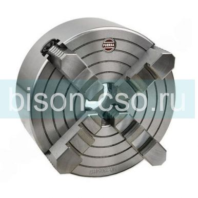 Четырехкулачковый токарный патрон K72-400/C11 Fuerda