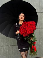 Букет из 51 эквадорской метровой розы