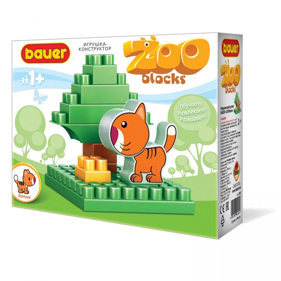 Конструктор "Зооблокс Кот"