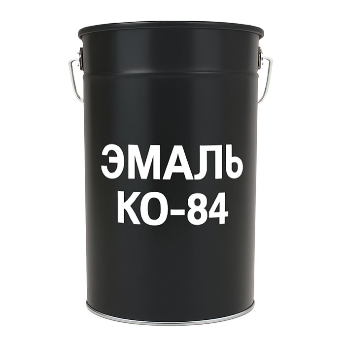 Эмаль КО-84 ООО НПФ Эмаль красная, 25кг.