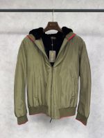 Куртка бомбер мужской LORO PIANA с норкой