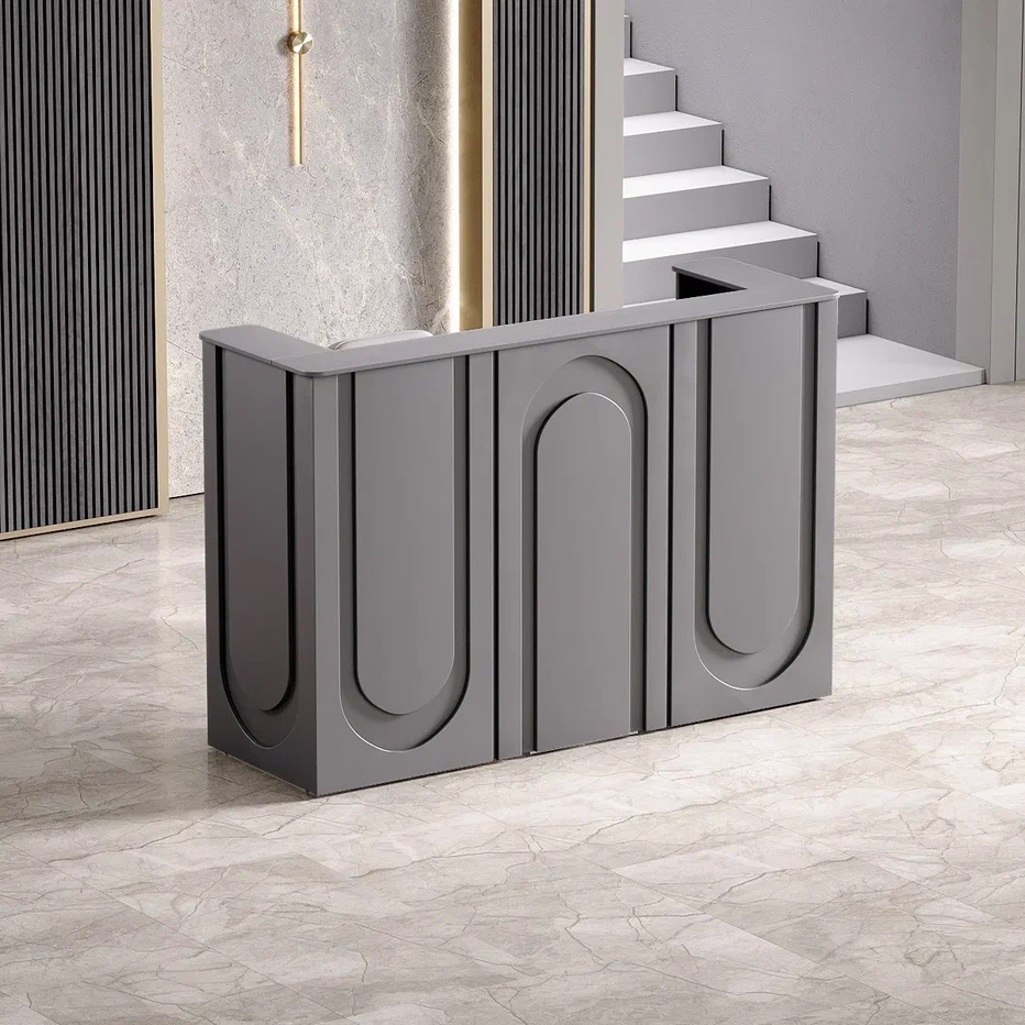 Ресепшн «Афина» серый шифер