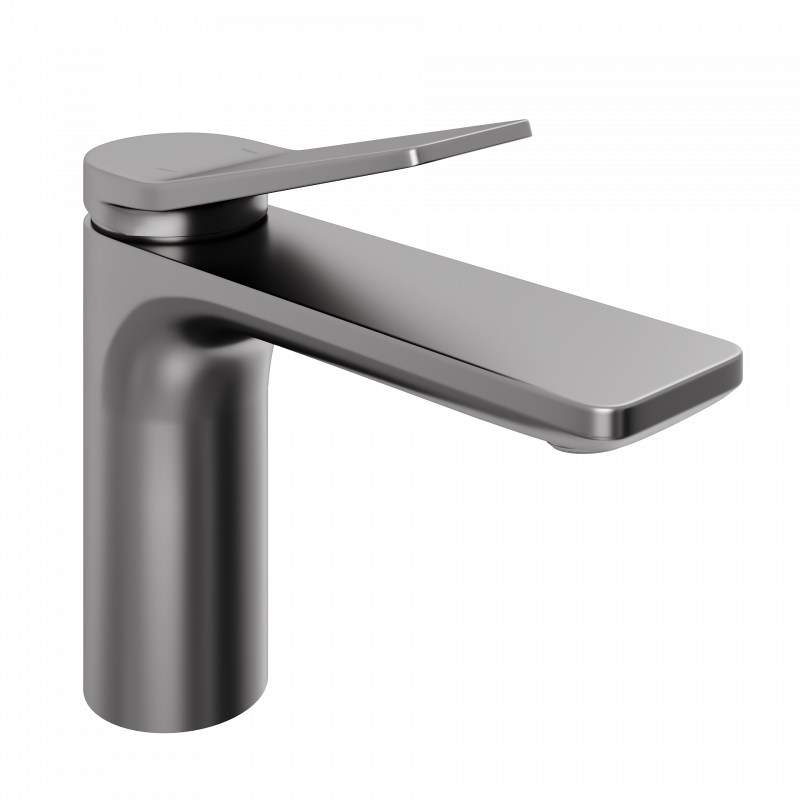 Смеситель для раковины Abelsberg Intensa EGF23520GM, космическая сталь