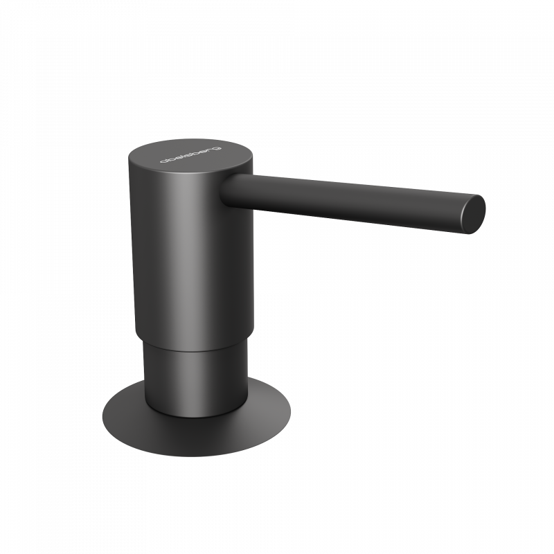 Дозатор для моющего средства ABELSBERG, вулканический черный, SPP70017MB