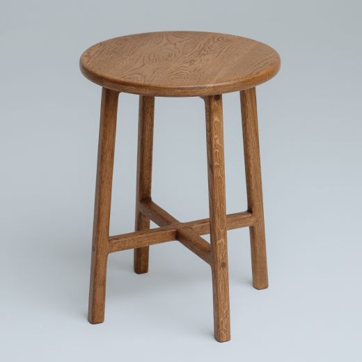 Табурет круглый - темный дуб