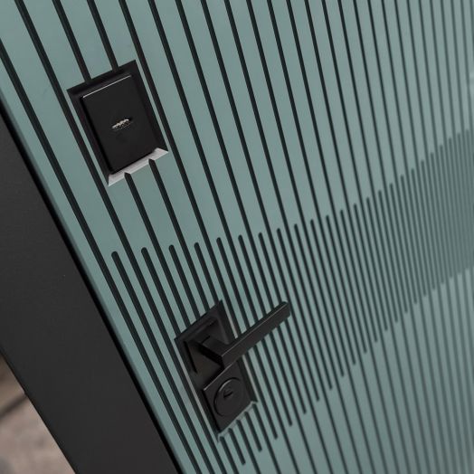 Входная дверь Бункер BN-13 - 29 Белый софт рельеф