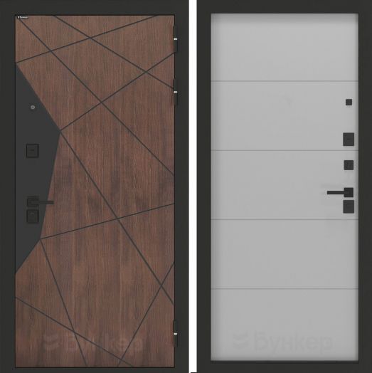 Входная дверь Бункер BN-14 - 13 Грей софт