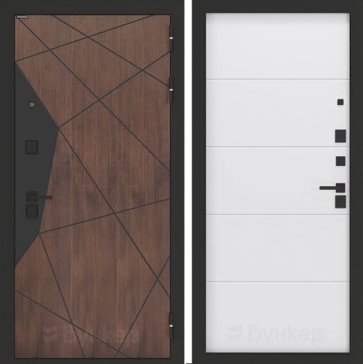 Входная дверь Бункер BN-14 - 13 Белый софт