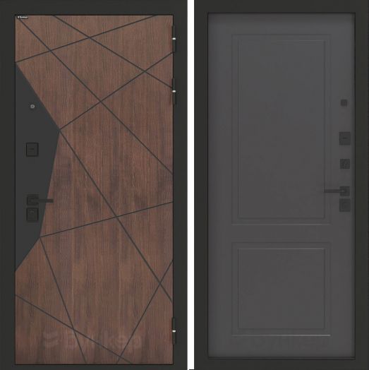 Входная дверь Бункер BN-14 - 11 Графит софт