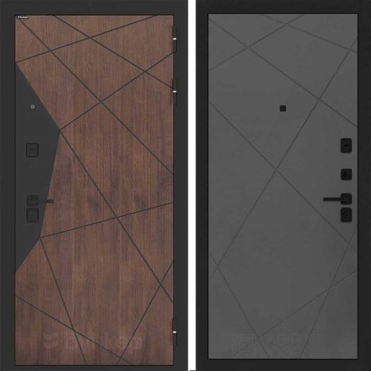 Входная дверь Бункер BN-14 - 24 Графит софт