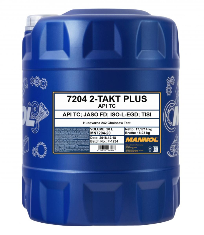 Mannol 2-Takt Plus, 20л