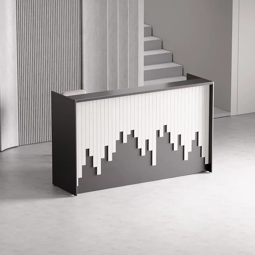 Ресепшн «Моцарт» Черный/Белый