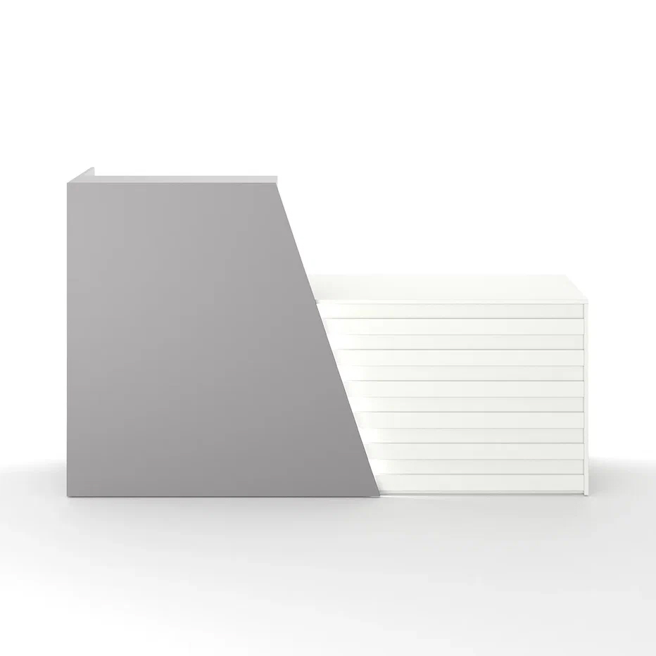 Ресепшн «Спейс» шифер/белый