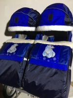 Санки-коляска для двойни (медведи)