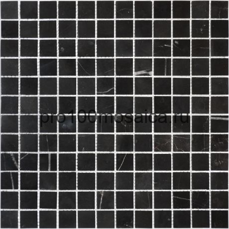 Nero oriente 23 x 23 Мозаика серия Pietrine Stone, размер, мм: 298*298*7 (Caramelle)
