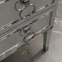 Комплект мебели №30 Oasis Lutetia 93х53х210 см напольная консоль с раковиной и столешницей с зеркалом схема 4