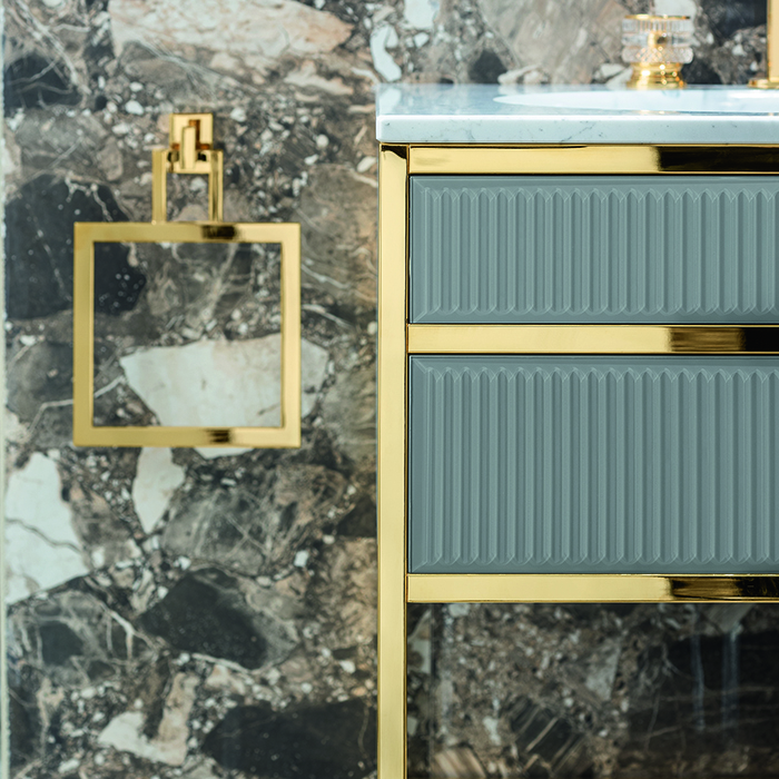 Комплект мебели №20 Oasis Academy консоль напольная со столешницей и раковиной 190х53х200 см ФОТО