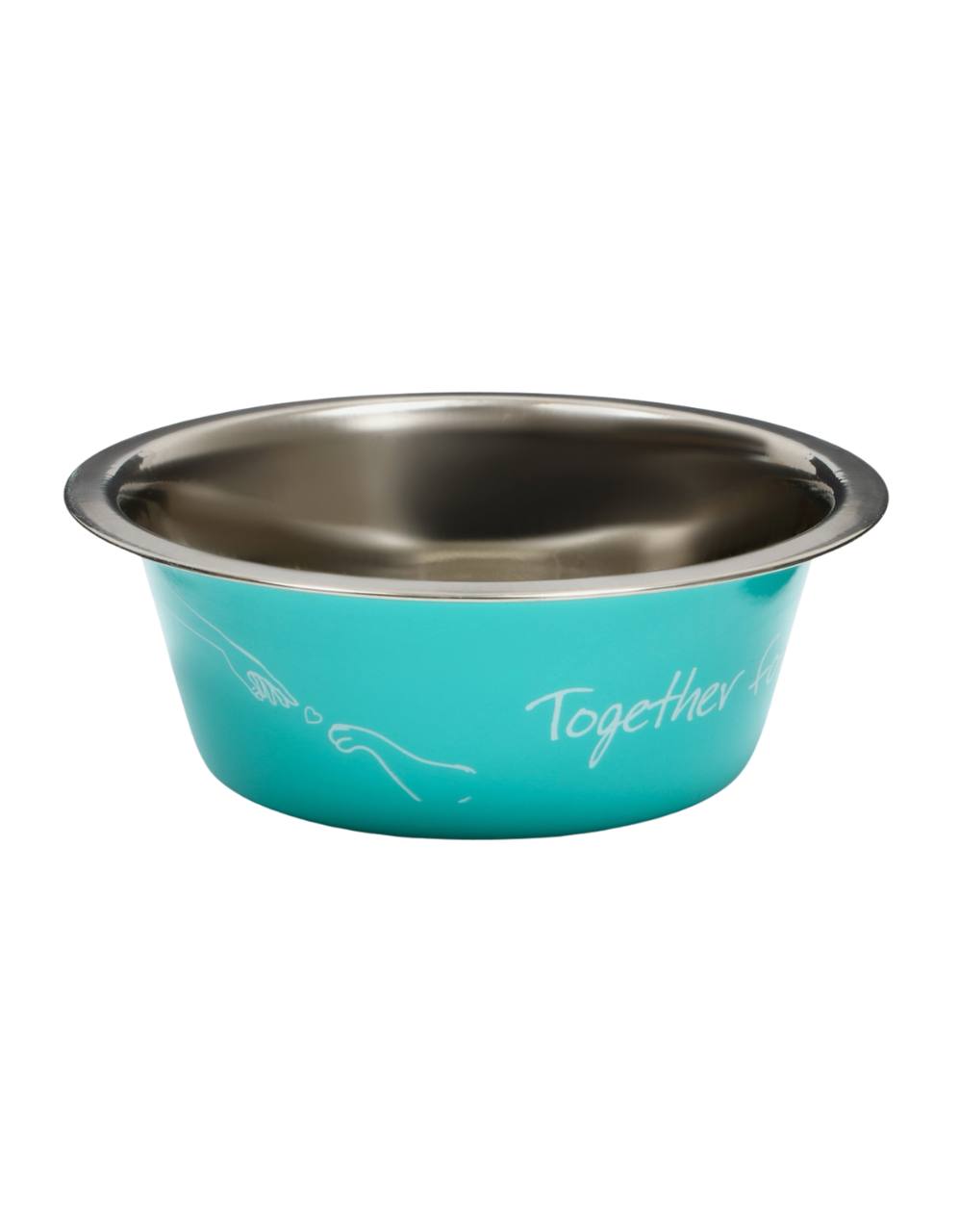 Миска стандартная "Together forever", 350 мл, мятная
