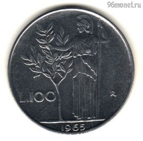 Италия 100 лир 1965