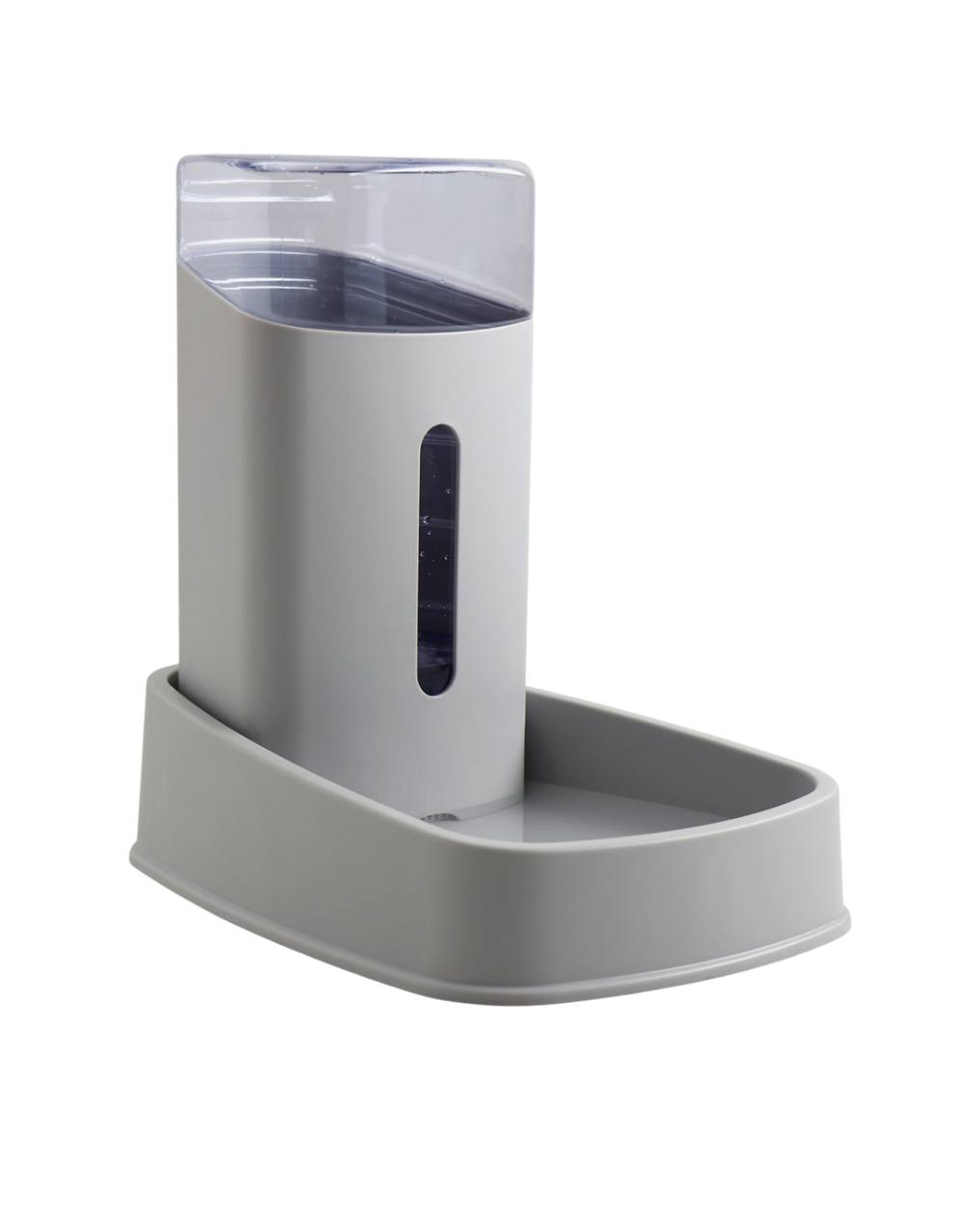 Автопоилка с угольным фильтром 3 л, серая