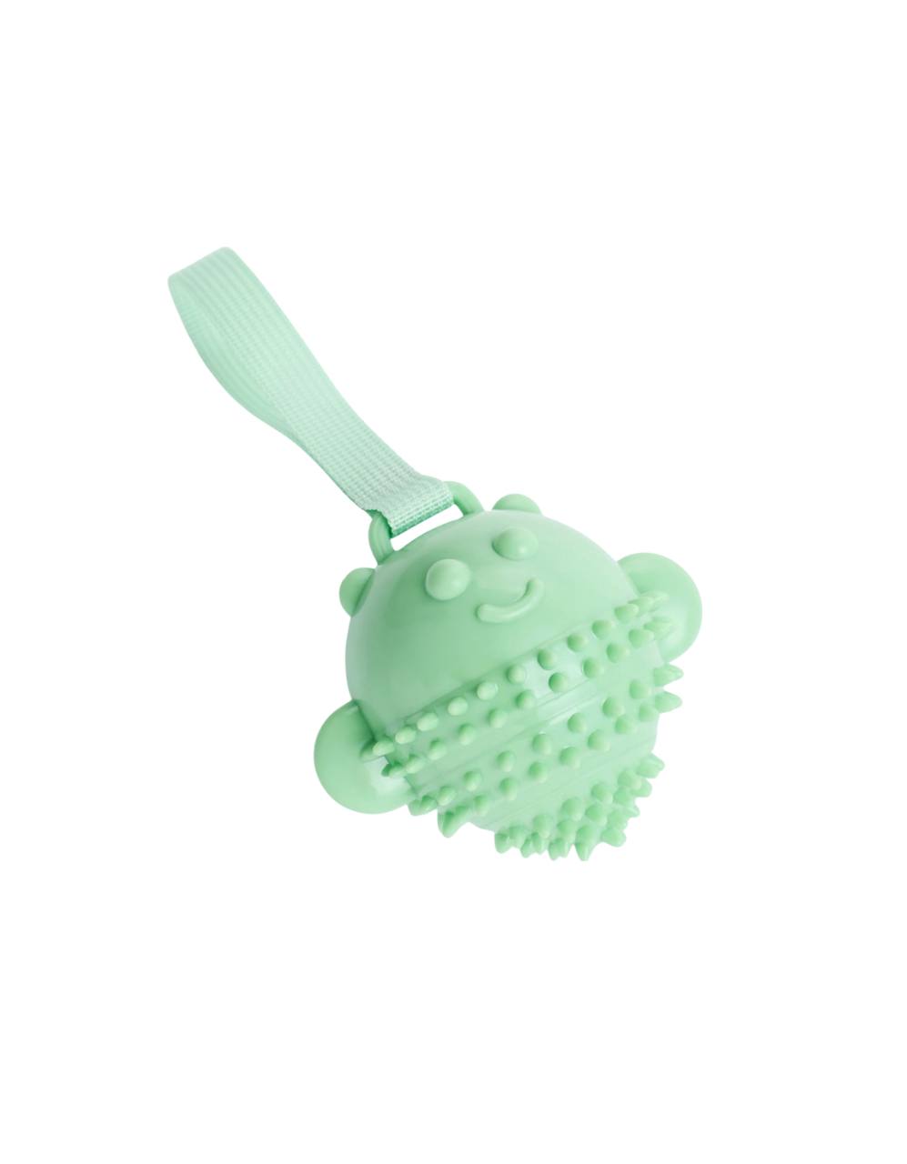 Игрушка массажная для собак "Монстр" 12 см, ТПР, микс цветов