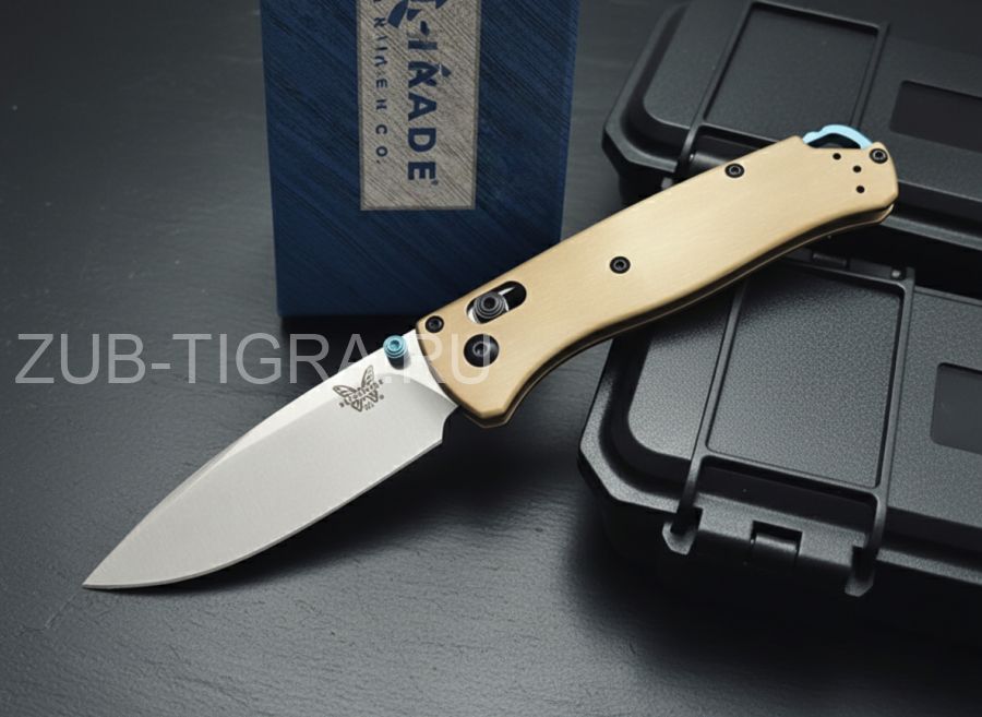Нож Benchmade 535 Bugout brass