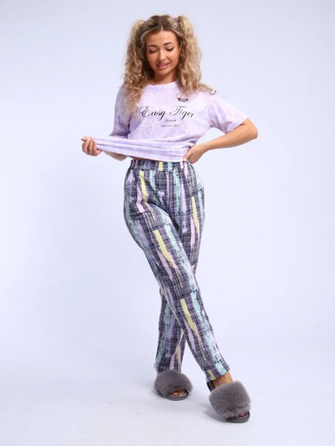 Брюки женские арт. 655 [радуга]