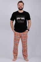 Пижама Альпы 2 [черный/коричневый]