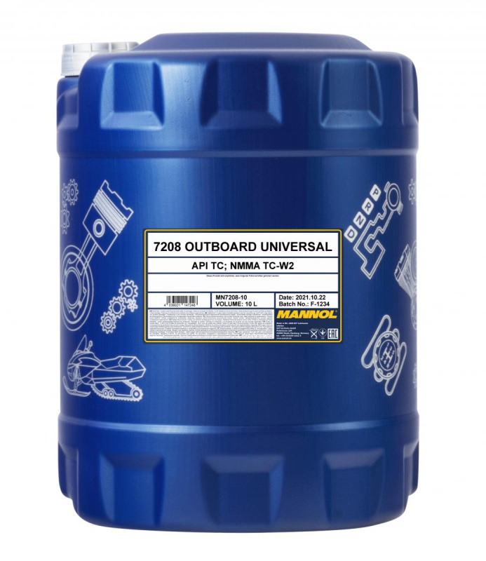 Mannol 2-Takt Outboard Universal, 10л