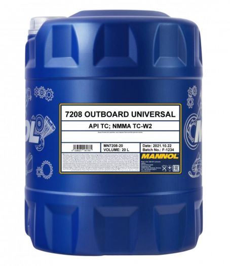 Mannol 2-Takt Outboard Universal, 20л