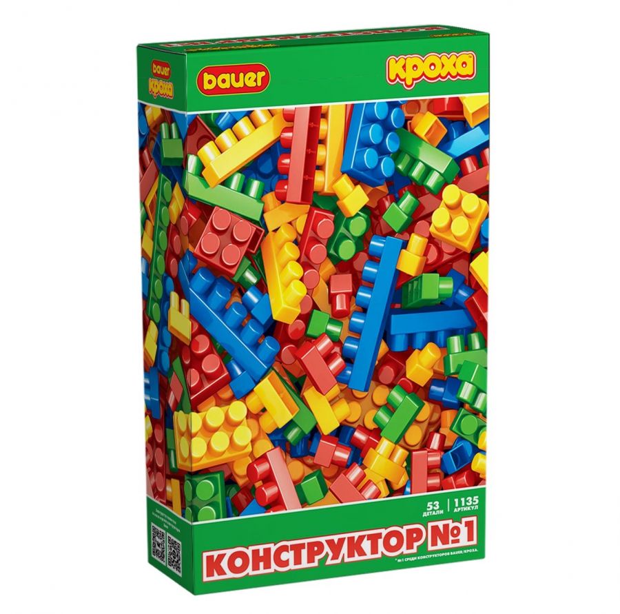 Конструктор "Конструктор №1" 53 детали