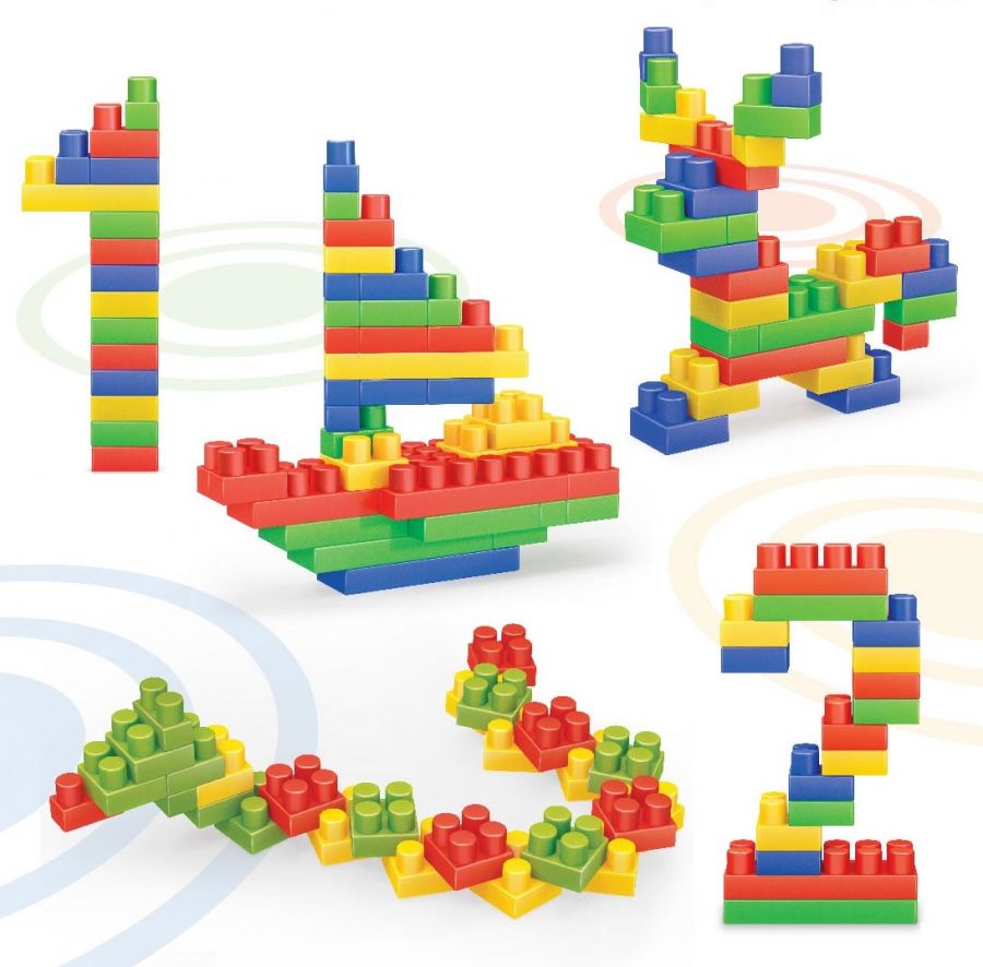 Конструктор "Конструктор №1" 53 детали