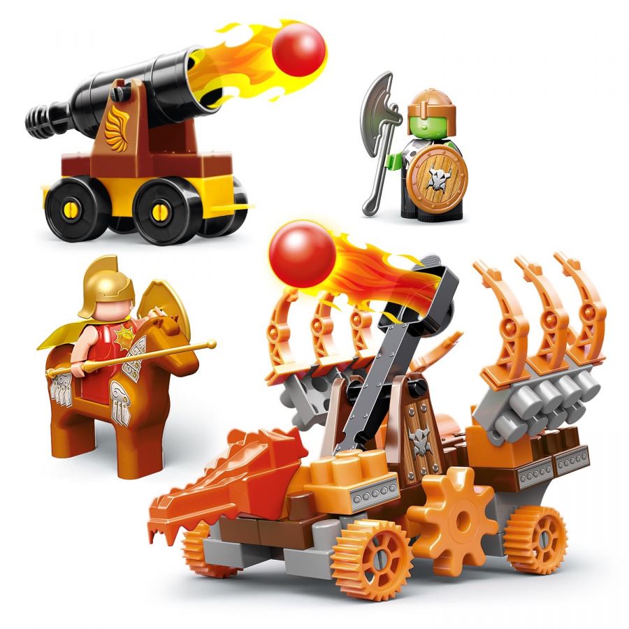 Конструктор "Битва за трон" набор с катапультой и пушкой