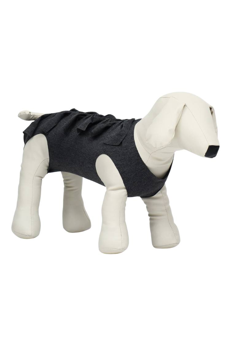 Попона послеоперационная, размер L (ОГ 44-52 см, вес 12-18 кг), серая