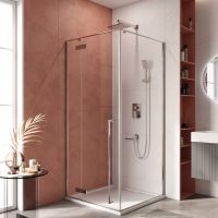 душевой уголок Cezares Liner-A-1-90-C-CR-L (дверь слева)