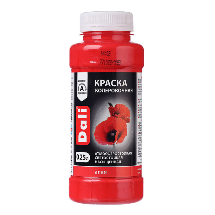 Краситель универсальный, ЗАО "НПП Рогнеда" малиново-красный, 0.25л