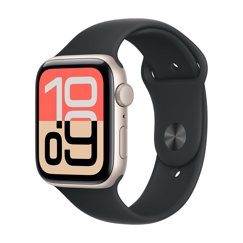 Часы Apple Watch SE 3 GPS 40мм S/M корпус из алюминия Midnight + ремешок Midnight Часы Apple Watch SE 3 GPS 40мм S/M корпус из алюминия Midnight + ремешок Midnight