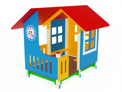 Домик с часами (100)= 2440х1730х1960