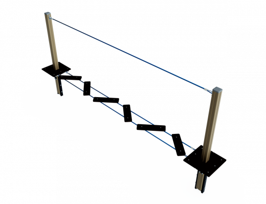 Спортивный комплекс Джунгли 4625х500х2000