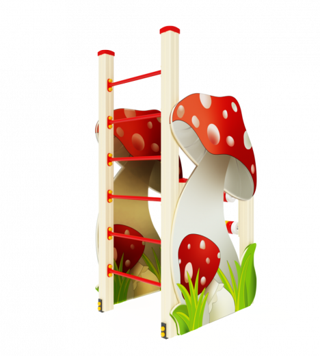 Спортивный комплекс Мухоморчик 2 1000х820х2000