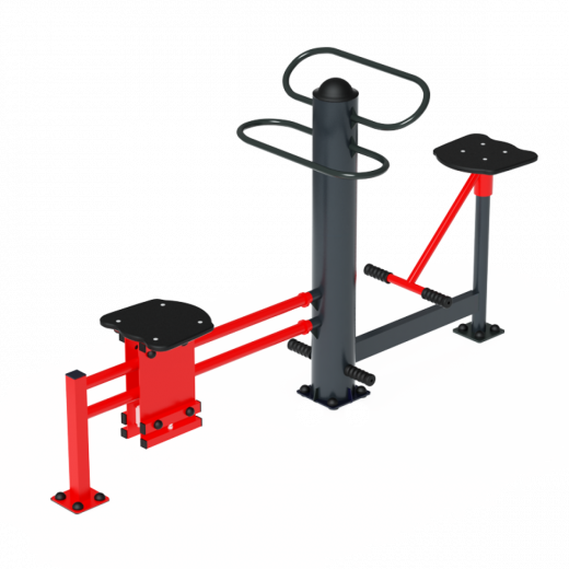 Тренажер двойной Семейный 2220х760х1250