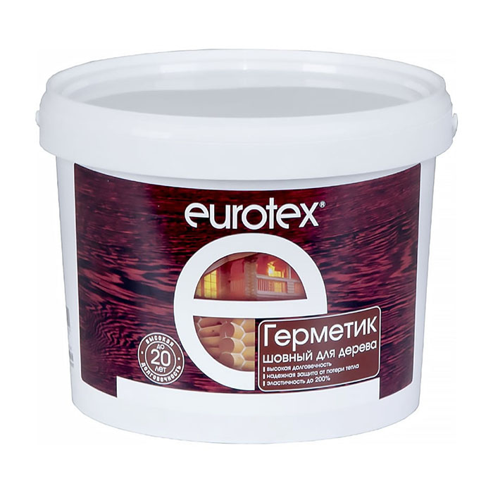 Герметик шовный для дерева, ЗАО "НПП Рогнеда" дуб, 3кг.