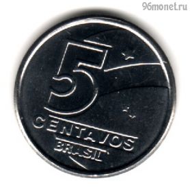 Бразилия 5 сентаво 1989