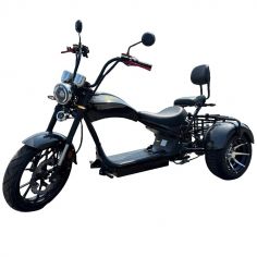 Трёхколесный электроскутер Ikingi Harley Chopper Trike
