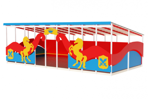 Теневой навес Королевство 9000х4500х2700